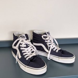 Navy Blue sk8 hi